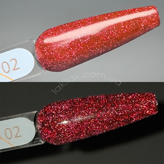 Світловідбивний гель-лак Gelix Disco №02 8мл