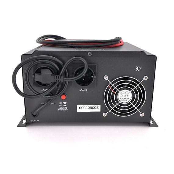 ДБЖ з правильною синусоїдою Europower PSW-EP1000WM12 (700 Вт) 10/20А, настінний, під зовнішню АКБ 12В, Q1 (410*330*278) 9, 15 кг | Зображення 1