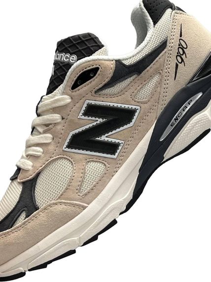 Кросівки чоловічі 990 v3 Beige Black , В'єтнам 42 26.5 | Зображення 5