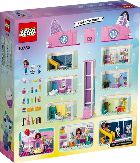 Конструктор LEGO Gabby&#039;s Dollhouse Ляльковий будиночок Ґаббі 10788 | Зображення 7