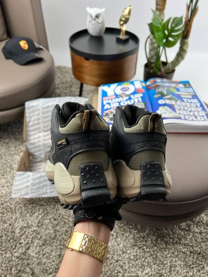 Чоловічі зимові кросівки Zig Kinetica 2.5 Edge Black Grey Khaki Fur  , В'єтнам | Зображення 2