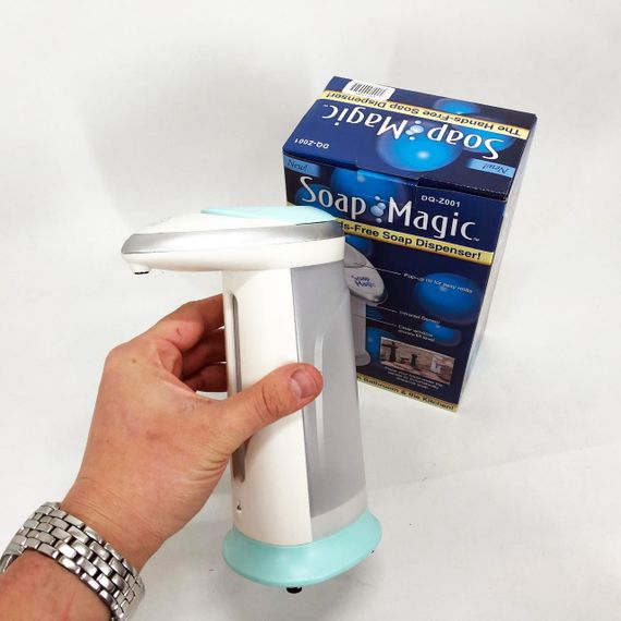 Сенсорный дозатор для мыла Magic Soap 300 мл SX-80 | Зображення 5