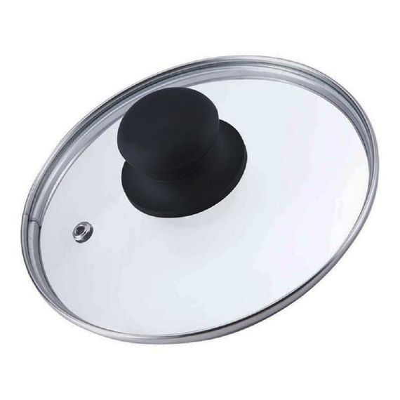 Кришка скляна Vitrinor 16 см 2101162 універсальна для каструль і сковорідок