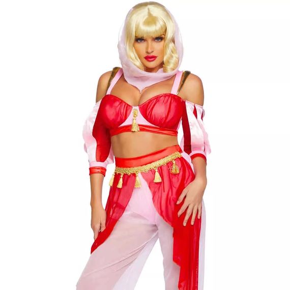Костюм Dreamy Genie Leg Avenue, Red/Pink M | Зображення 3