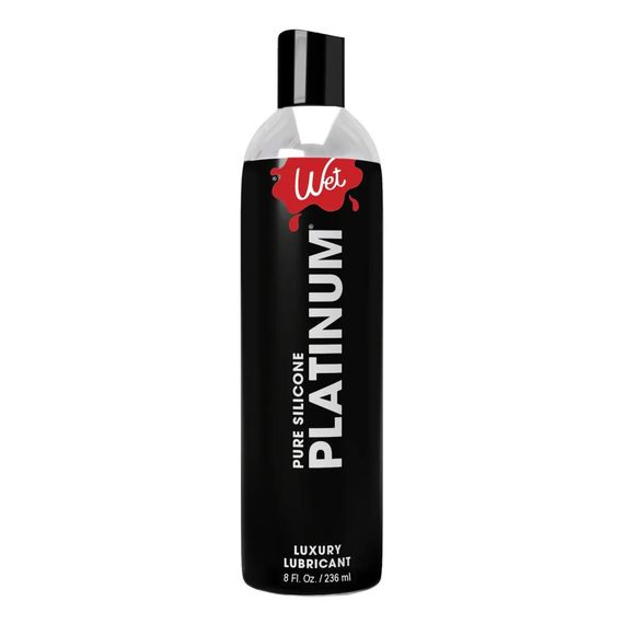 Лубрикант на силіконовій основі WET PLATINUM, 236 мл Sex Aura