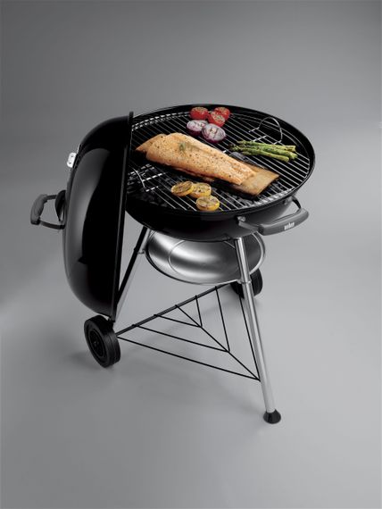 Вугільний гриль Weber Compact Kettle 57 см, чорний | Зображення 3
