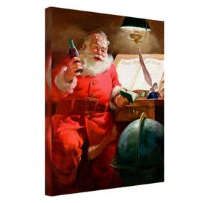 Картина на холсте Санта Клаус 45х65 см (H4565_15NG006)