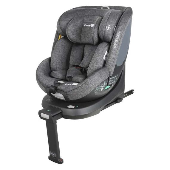 Автокрісло FreeON LOTUS поворотність 360°  i-size 40-125 см, сірий (Від народження) | Зображення 1