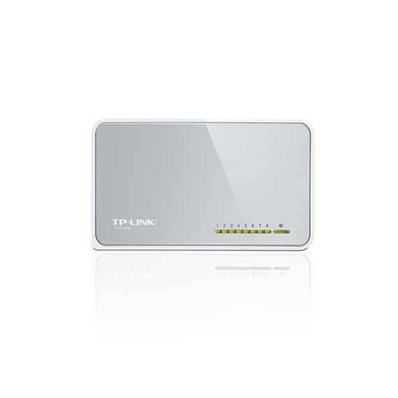 Коммутатор TP-LINK TL-SF1008D 8xFE неуправляемый (TL-SF1008D) | Зображення 2