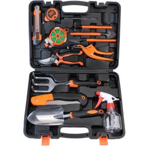 Набір садових інструментів у кейсі 14 в 1 Gardening Set ART Універсальний садовий набір