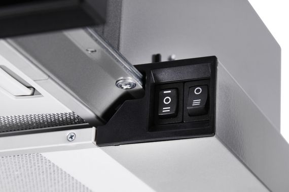 Телескопічна кухонна витяжка VENTOLUX GARDA 60 XBG (750) SMD LED | Зображення 2