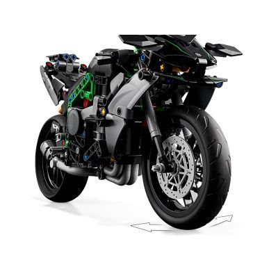 Конструктор LEGO Technic Мотоцикл Kawasaki Ninja H2R 643 детали (42170) | Зображення 5