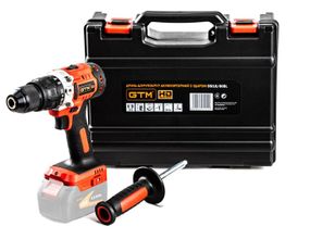 Акумуляторний ударний шурупокрут GTM DSI18/80BL безщітковий без АКБ і ЗП у кейсі (DSI18/80BL_BARE TOOL)