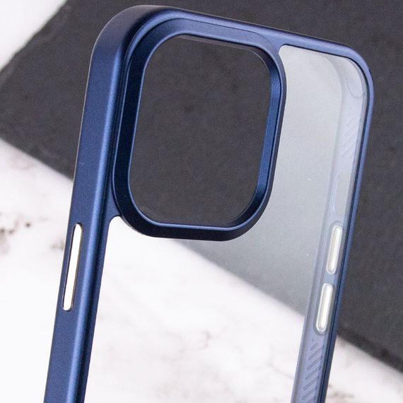 TPU+PC чехол Chrome Buttons для Apple iPhone 13 Pro Max (6.7") | Зображення 2