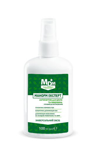 Средство дезинфекционное Манорм Эксперт блистер MDM 100мл