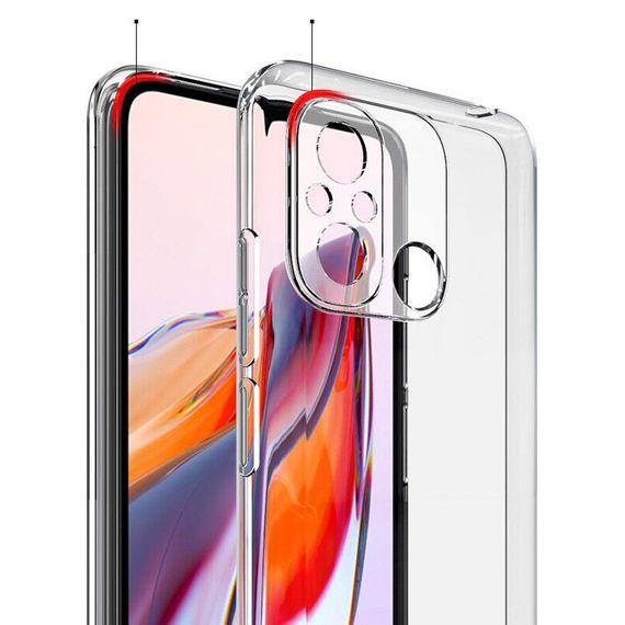 TPU чохол Epic Transparent 1,5mm Full Camera для Xiaomi Redmi 12C | Зображення 3