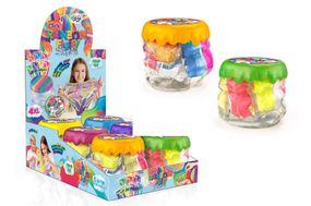 Слайм RFS-01-01U "Rainbow Fluffy Slime" 400 гр, в дисплеї 6 шт. DANKO