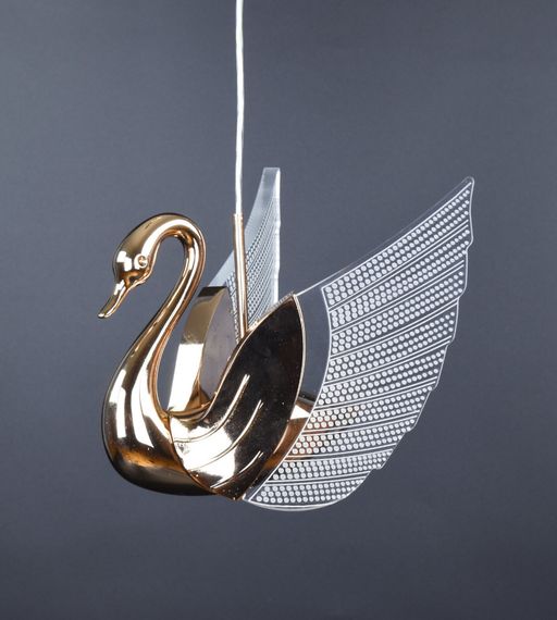 Люстра світлодіодна підвісна LED світильник для квартири на стелю лед 26627 Золото 30-150х17х18 см. | Зображення 7