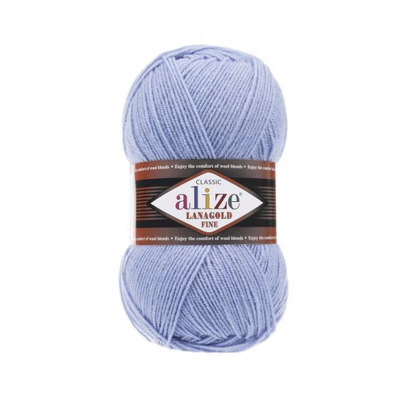 Пряжа Alize Lanagold Fine 40 напіввовна