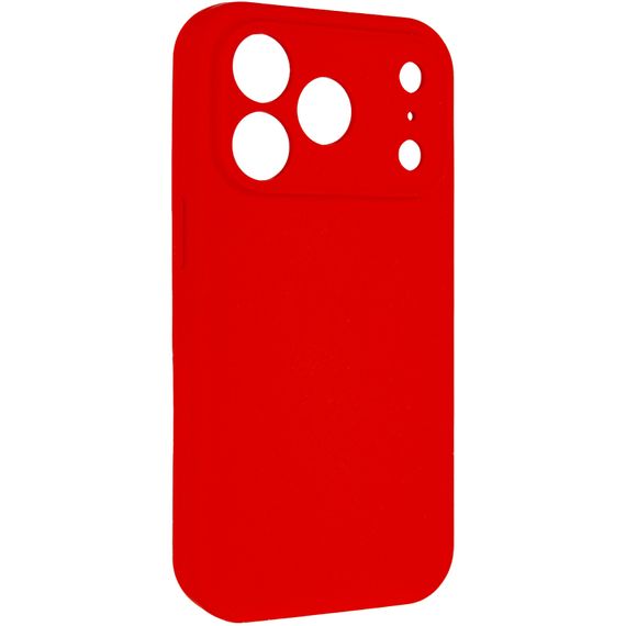 Чохол Silk Full Camera Protective (AA) NO LOGO для Apple iPhone 17 Pro Max / 18 Pro Max (6.9") Червоний / Red