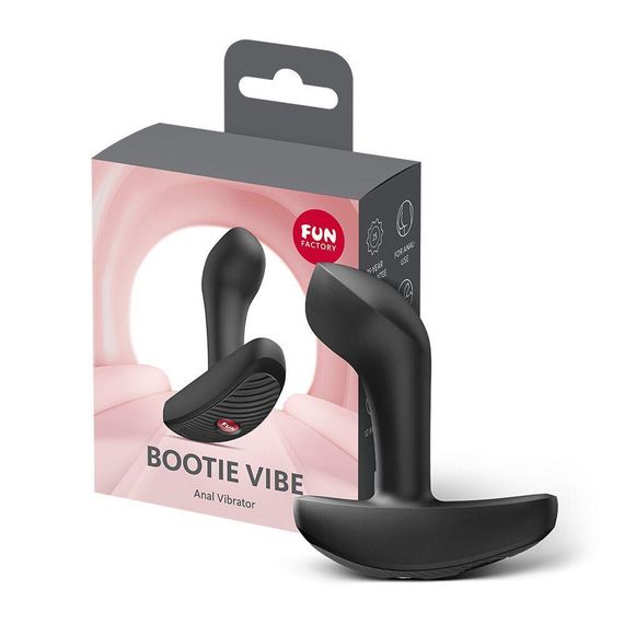 Анальна пробка Fun Factory Bootie Vibe Black Sex Aura | Зображення 7