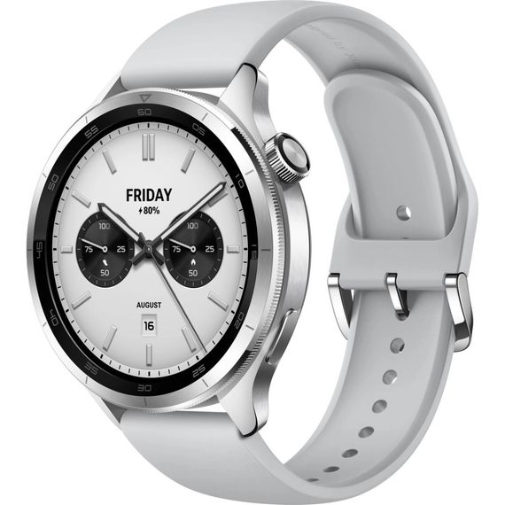 Смарт-годинник Xiaomi Watch S4 Silver BHR9197GL (1126557) | Зображення 1