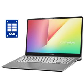 Ультрабук Б-клас Asus VivoBook S15 S530F / 15.6" (1366x768) TN / Intel Core i3-8145U (2 (4) ядра по 2.1 - 3.9 GHz) / 8 GB DDR4 / 120 GB SSD / Intel UHD Graphics / WebCam б/в
