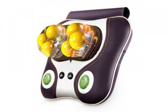 Масажна подушка з функцією підігріву 004 Massage Pillow (MER-15183_1016) | Зображення 3