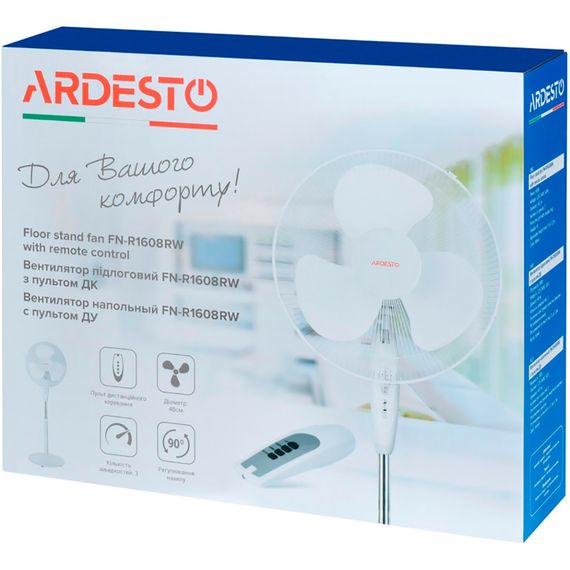 Вентилятор Ardesto FN-R1608RW | Зображення 7
