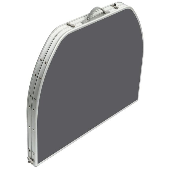 Стіл Bo-Camp Case Model Oval 120x80 cm Grey (1404415) | Зображення 2