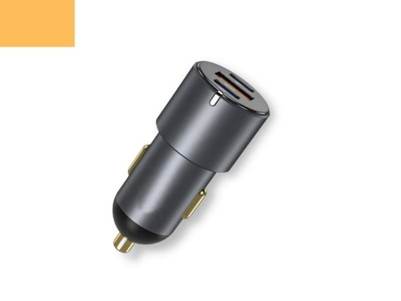 Автомобільний зарядний пристрій XPRO CC45 PD30W PD+USB30W чорний (37478-01)