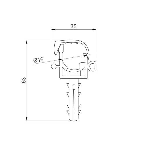 Кріплення SD Plus 16 SD09916 | Зображення 1