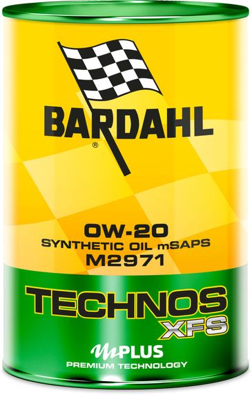 Моторна олива BARDAHL (metal) TECHNOS XFS 0W20 SN MB 229.71 C60 1л.