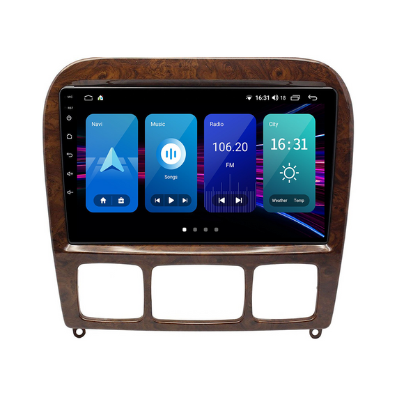 Штатна магнітола Torssen Mercedes W220 02-05 NF9 Carplay | Зображення 1