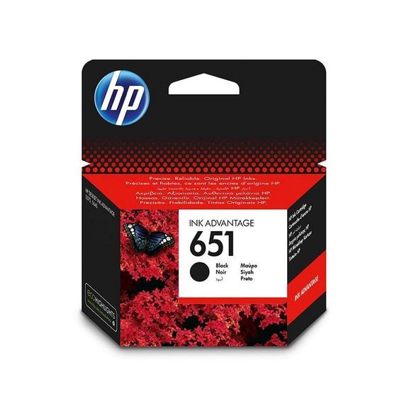 Картридж HP No.651 DJ Ink Advantage 5575/5645/OfficeJet 202 Black (600 стр) (C2P10AE)
