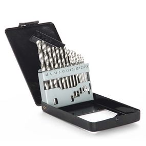 Набір свердел для металу Р6М5 метал бокс 1,5-6,5 мм 13 шт APRO 8102011