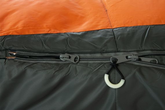 Спальний мішок Tramp Fjord Long кокон лівий orange/grey 225/80-55 UTRS-049L | Зображення 7