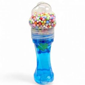 Слайм с шариками и игрушкой "Стич" (микс видов)