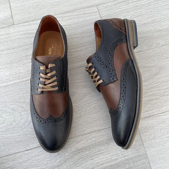 Шкіряні туфлі Covalli - виглядай модно 45 розмір | Зображення 4