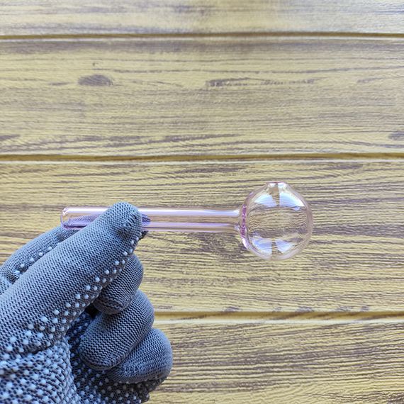 Стеклянная трубка Sphere Oil Pink | Зображення 1