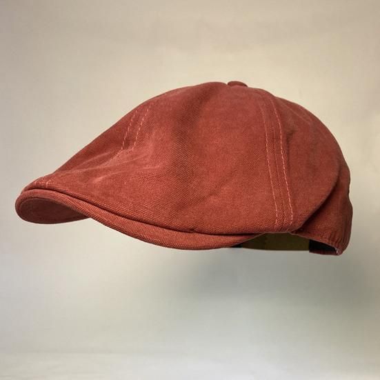 Вінтажний модний однотонний берет Ivy Cap Червоний | Зображення 5