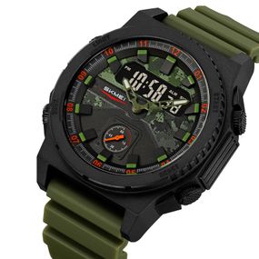 Армійські годинники протиударні SKMEI, Водонепроникні наручні електронні годинники для чоловіків AT-92