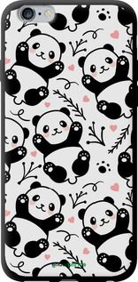 Чохол на iPhone 6 Plus Панди "4318b-48-2448"