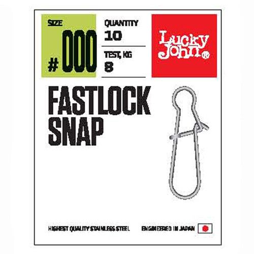 Застежки LJ Лаки Джон Pro Series FASTLOCK SNAP 000 10 шт в упаковке.