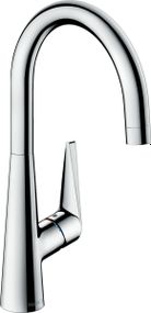 Змішувач для кухні Hansgrohe Talis S, довж.виливу - 203мм, поворотний, 1важіль, KM260, хром (72810000)