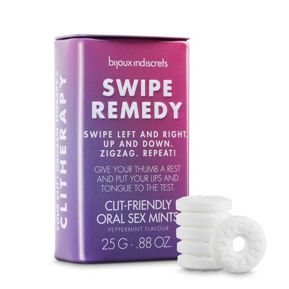 Мятные конфеты Bijoux Indiscrets Swipe Remedy – clitherapy oral sex mints, без сахара sexstyle | Зображення 2