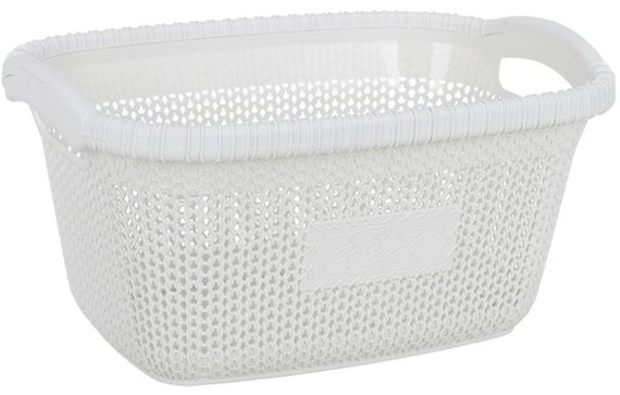 Кошик для білизни VIOLET HOUSE WHITE Віолетта