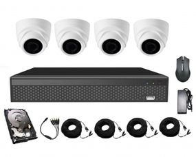 Комплект видеонаблюдения CoVi Security ADH-4D KIT  HDD500