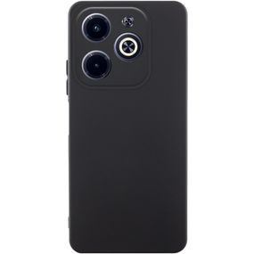 Чохол TPU GETMAN Liquid Silk Full Camera для Infinix Hot 40i Чорний / Black
