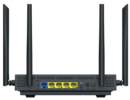 Бездротовий маршрутизатор Netis N6 AX1800 Wi-Fi 6 MU-MIMO Gigabit Router | Зображення 4